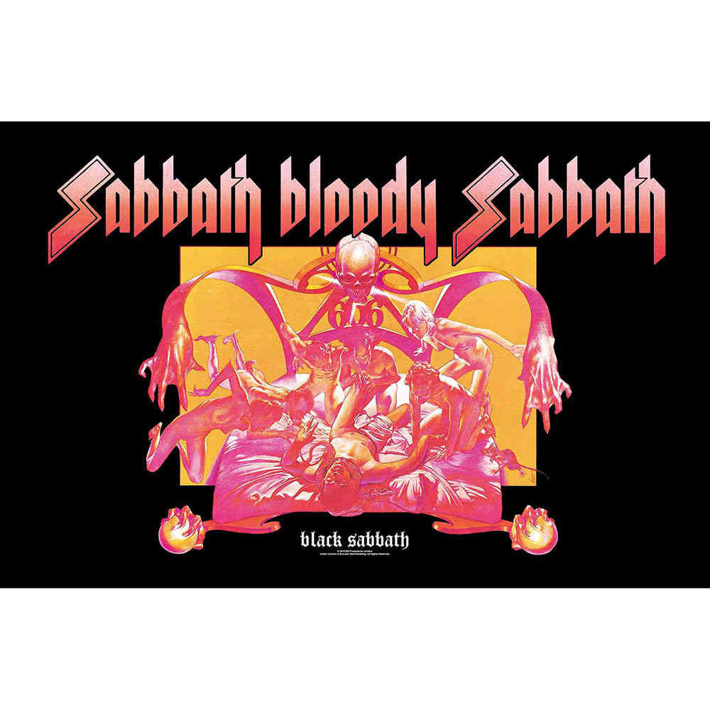 Black Sabbath - Sabbath Bloody Sabbath Textilposter - Mehrfarben